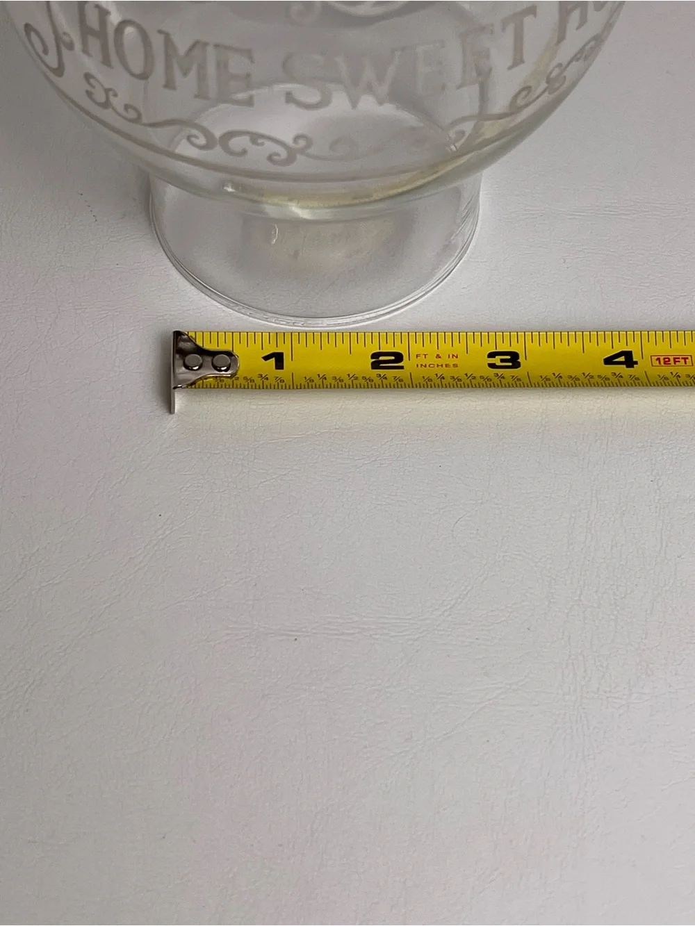 Home Sweet Home Borosilicate Kerosene Oil Lamp Chimney 3” x 8 3/4” - Picture 6 of 12